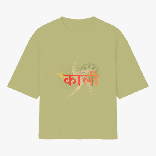 Camiseta Oversized Kali – Arte Sagrada Indiana