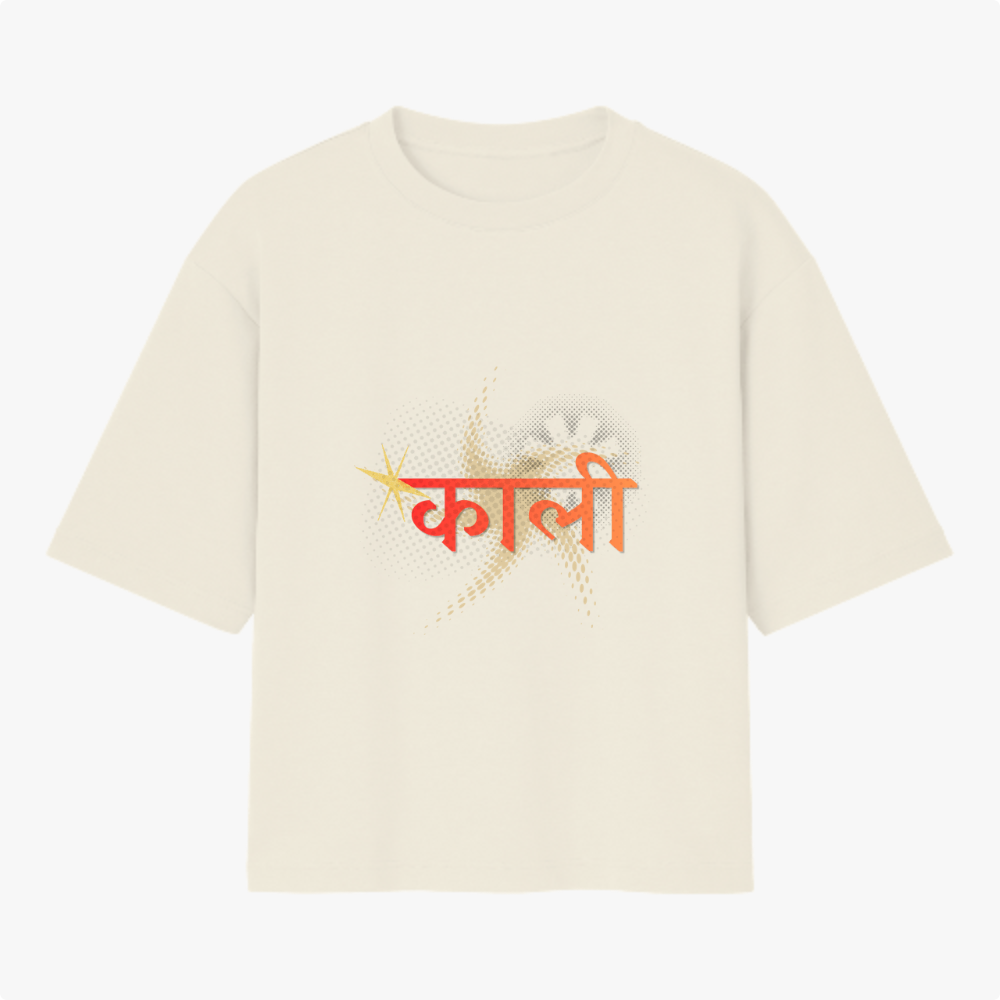 Camiseta Oversized Kali – Arte Sagrada Indiana