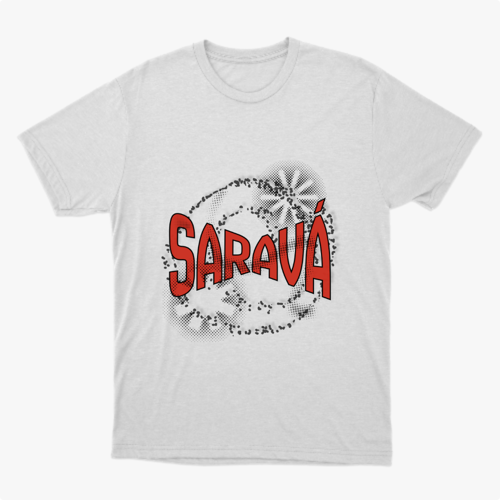 Camiseta Saravá – Cultura Afro-Brasileira