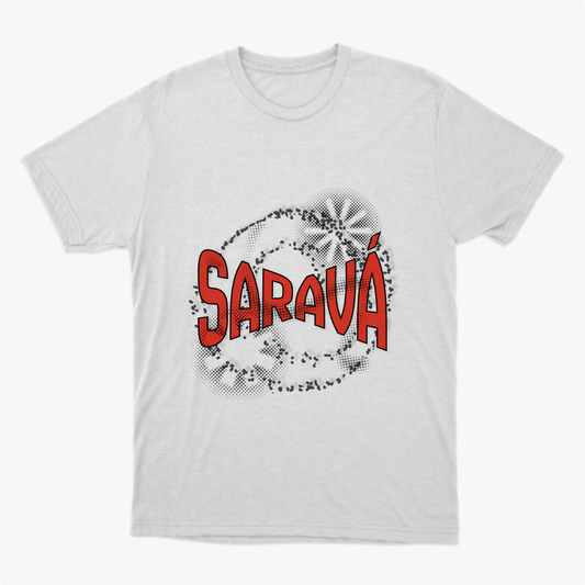 Camiseta Saravá – Cultura Afro-Brasileira