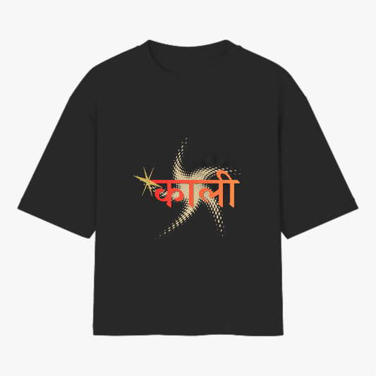 Camiseta Oversized Kali – Arte Sagrada Indiana