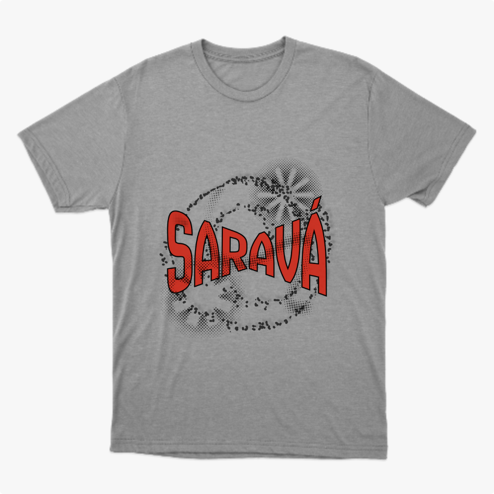 Camiseta Saravá – Cultura Afro-Brasileira