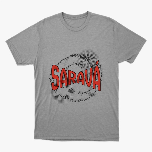 Camiseta Saravá – Cultura Afro-Brasileira