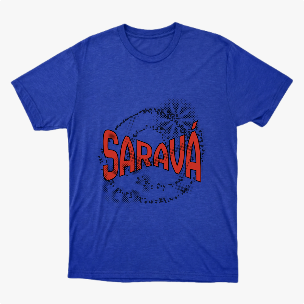 Camiseta Saravá – Cultura Afro-Brasileira