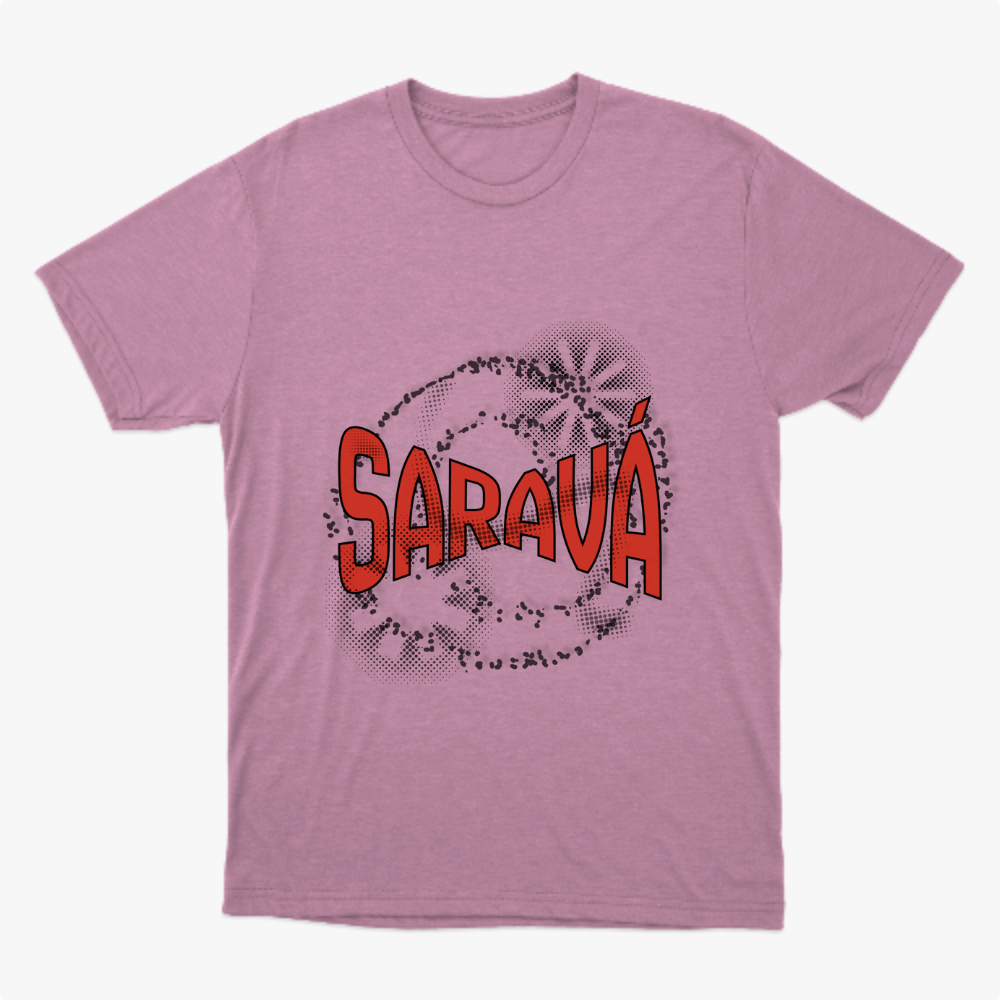 Camiseta Saravá – Cultura Afro-Brasileira