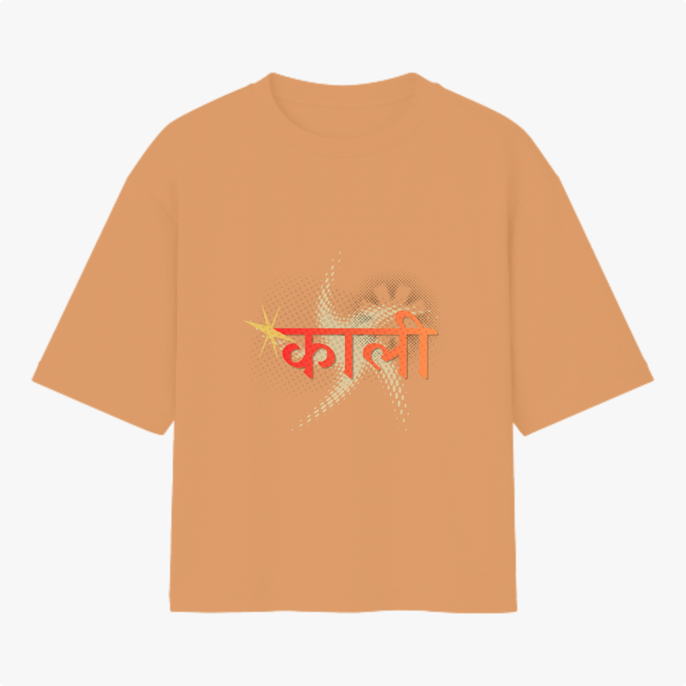 Camiseta Oversized Kali – Arte Sagrada Indiana